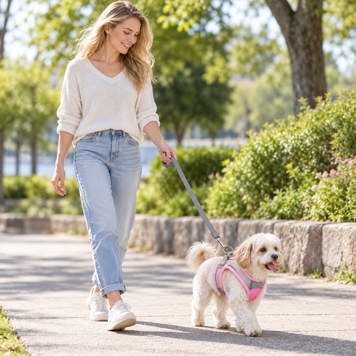 ๐ถ Pet Safety Walking Gear | Breathable Mesh Design | Everyday Walks & Outdoor Adventures