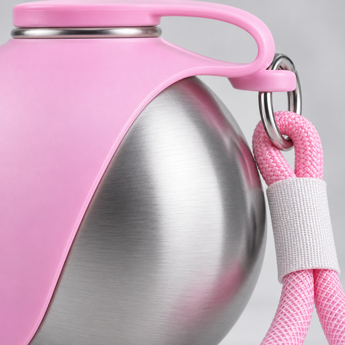 ☁️ Portable Pet Water Bottle | Stainless Steel Design | Outdoor Walks & Travel Essentials