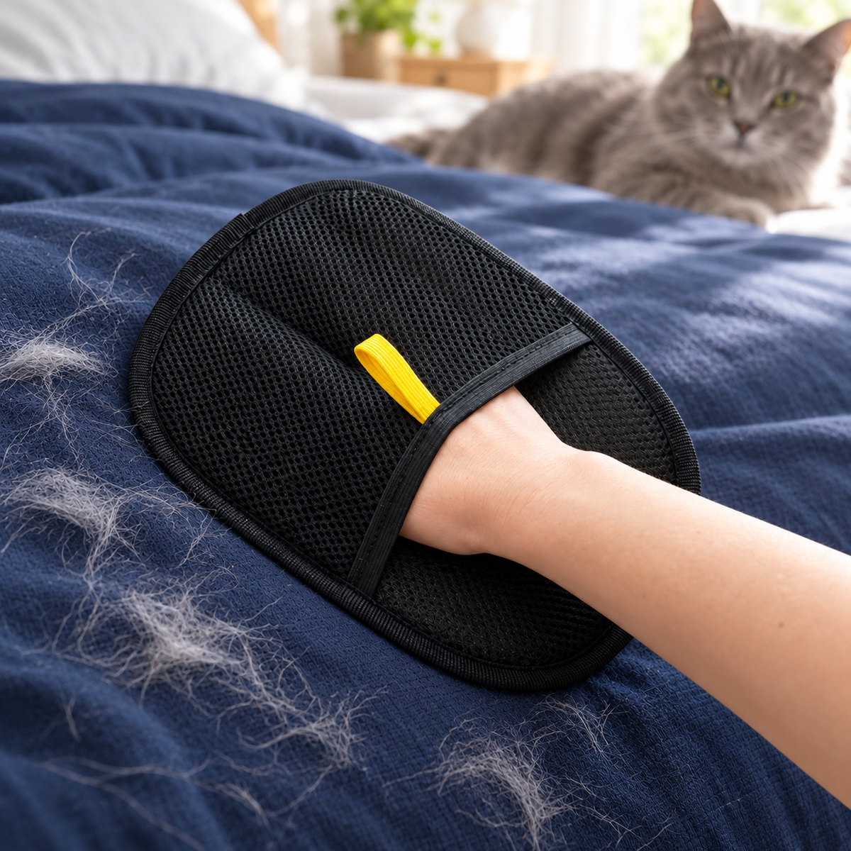 🎈 Cat Hair Removal Glove | Effortless Grooming & Cleaning