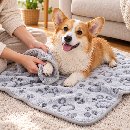🐕‍🦺 Pet Drying Towel | Soft & Absorbent | Quick Drying After Bath Time