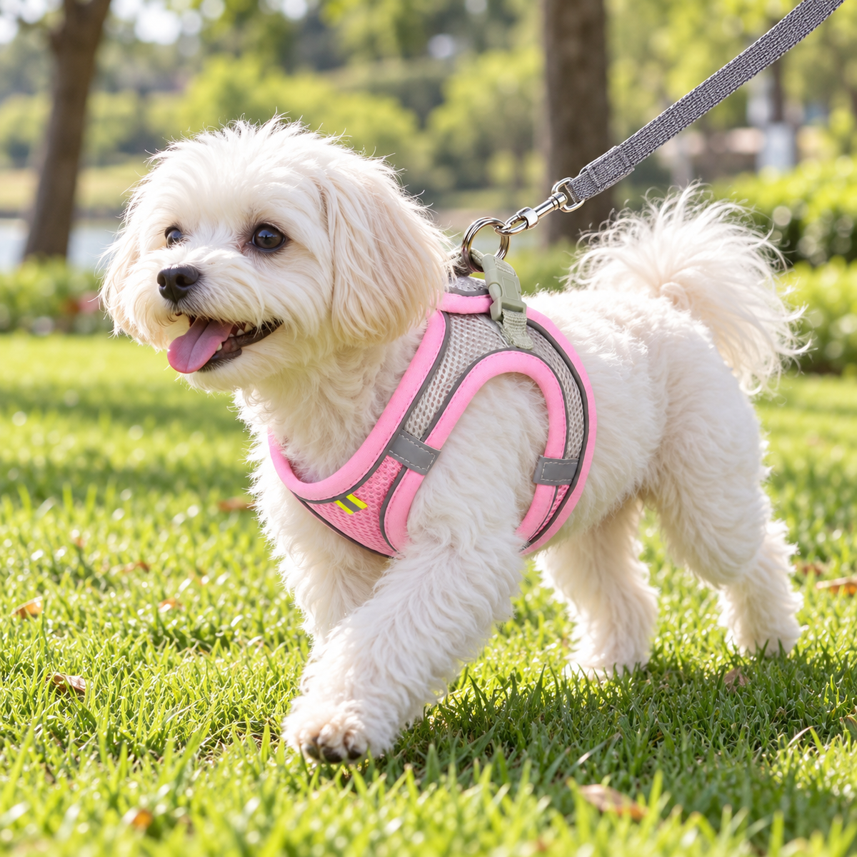 🐶 Pet Safety Walking Gear | Breathable Mesh Design | Everyday Walks & Outdoor Adventures