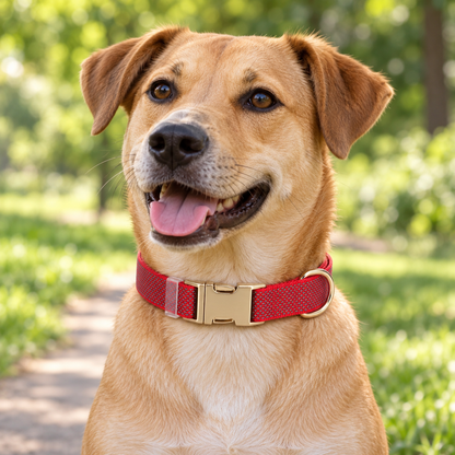 🏠 Adjustable Reflective Dog Collar | Comfortable, Safe & Stylish