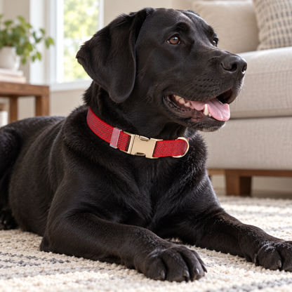 🏠 Adjustable Reflective Dog Collar | Comfortable, Safe & Stylish