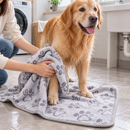 🐕‍🦺 Pet Drying Towel | Soft & Absorbent | Quick Drying After Bath Time