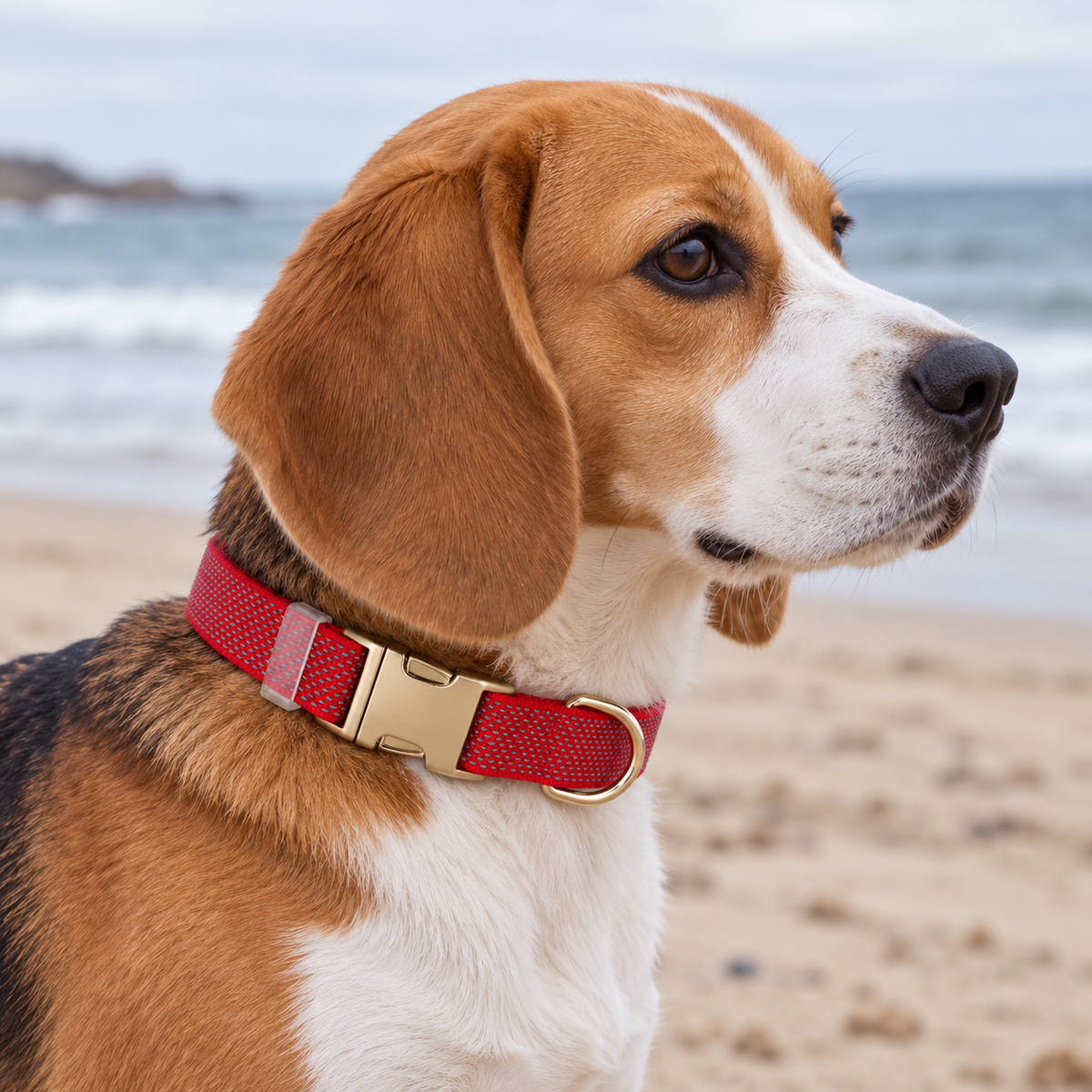 🏠 Adjustable Reflective Dog Collar | Comfortable, Safe & Stylish