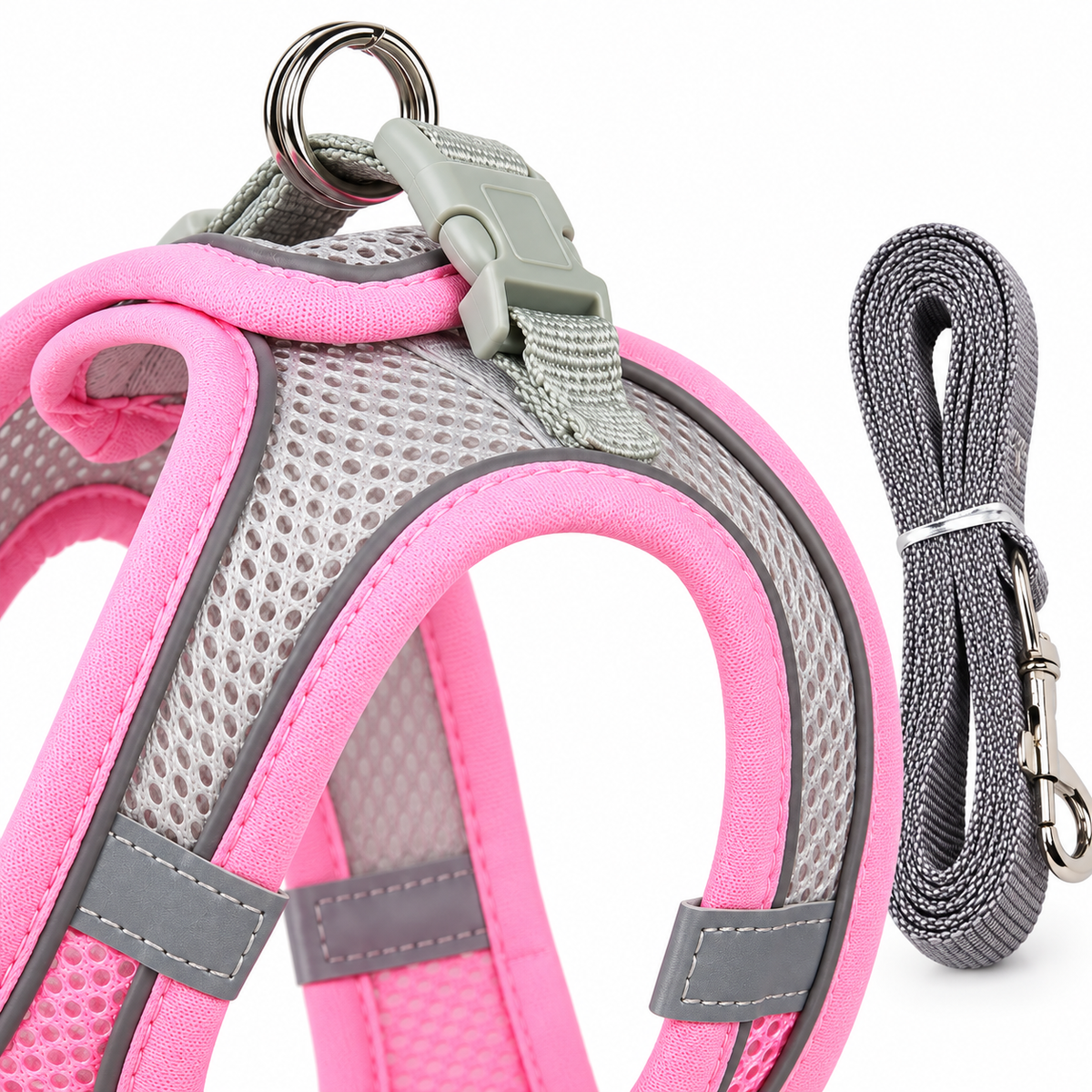 🐶 Pet Safety Walking Gear | Breathable Mesh Design | Everyday Walks & Outdoor Adventures