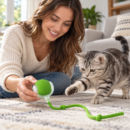 🎾 Pet Interactive Toy | Durable Rope Design | Indoor Play & Outdoor Fun