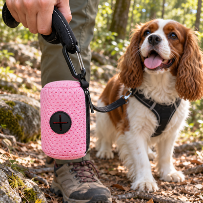 🦮 Portable Dog Waste Bag Holder | On-the-Go Design | Easier & Cleaner Walks