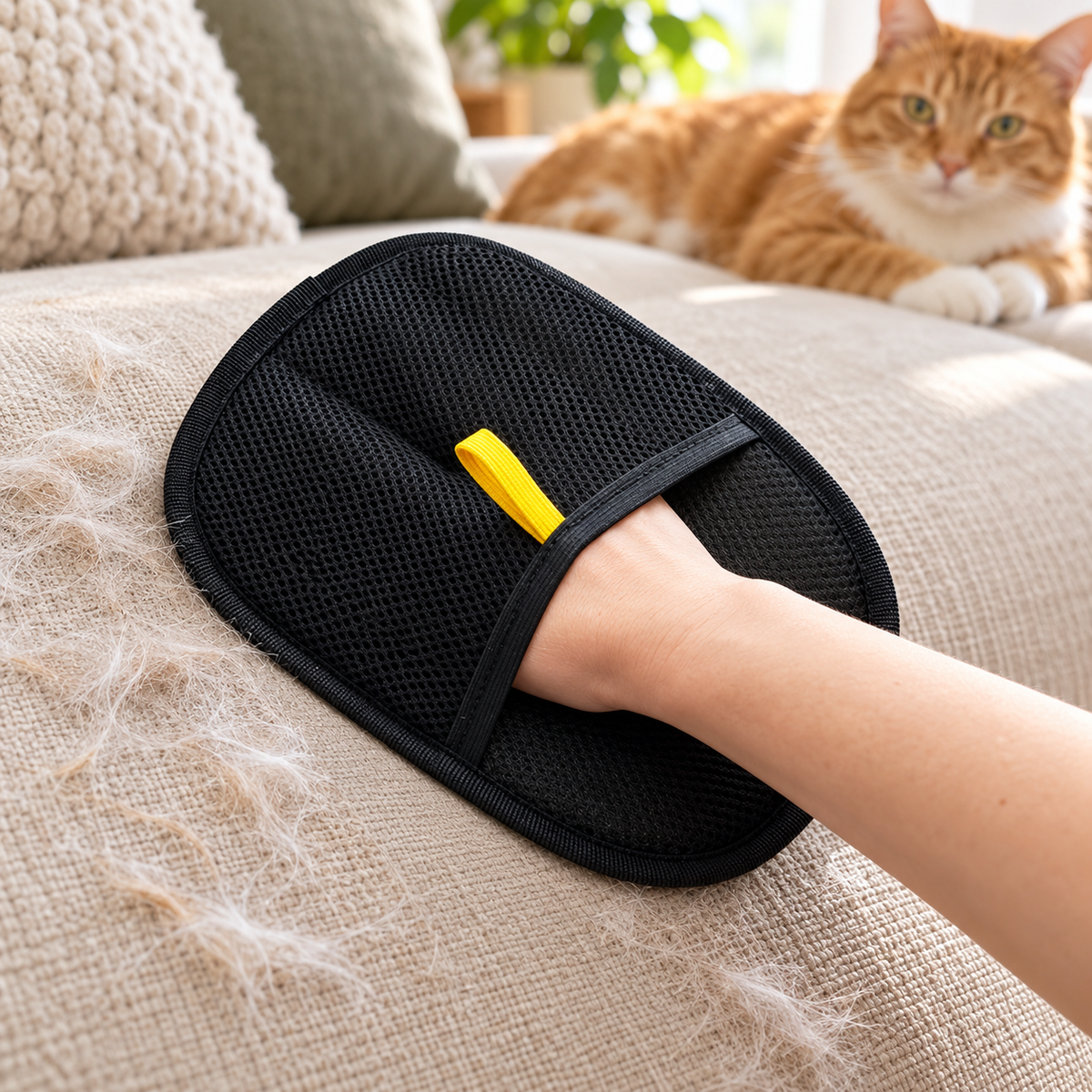 🎈 Cat Hair Removal Glove | Effortless Grooming & Cleaning