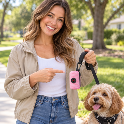 🦮 Portable Dog Waste Bag Holder | On-the-Go Design | Easier & Cleaner Walks