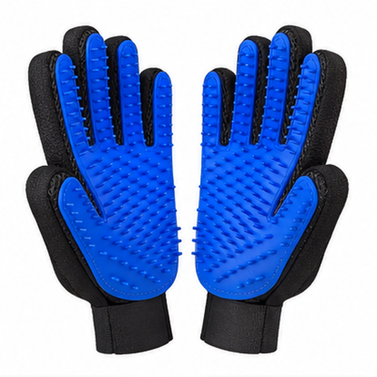⭐ Pet Grooming Glove | Soft Silicone Massage Design | Gentle Care for Dogs & Cats