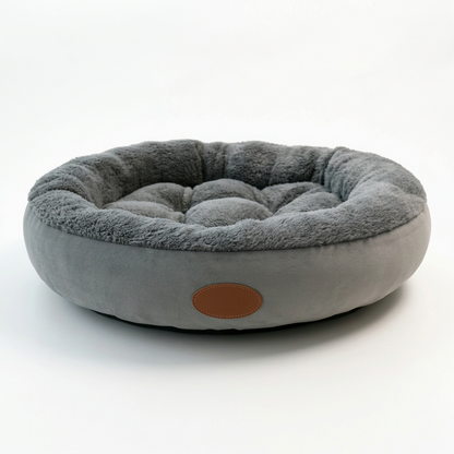 🐾 Comfort Pick | Plush Fabric | Cozy Indoor Dog Bed | For Dogs & Puppies | Soft Bolstered Nest